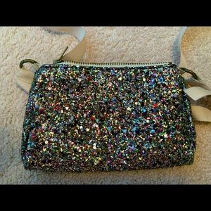 Small glitter girls bag